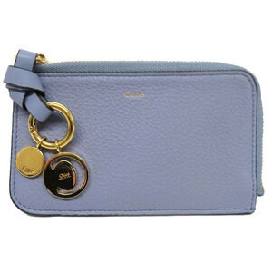 Chloe Alphabet Wallet Multi Fragment Blue Accessory